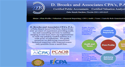 Desktop Screenshot of dbrookscpa.com